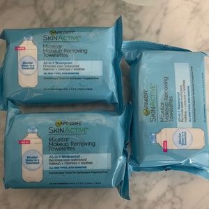 3 Garnier SkinActive Micellar Wipes
